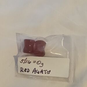 Red Agate Plugs